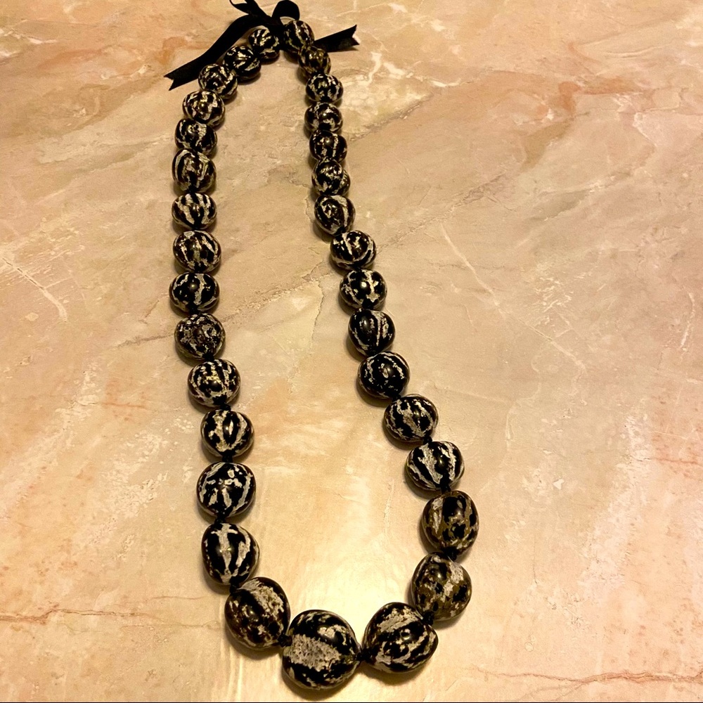 🌟Beautiful  Wood Beaded Necklace🌟